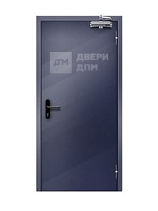 Противопожарная дверь глухая ДПМ-01 1-го типа однопольная шумоизоляционная